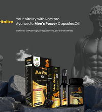 Mens Power Capsules + Power Oil